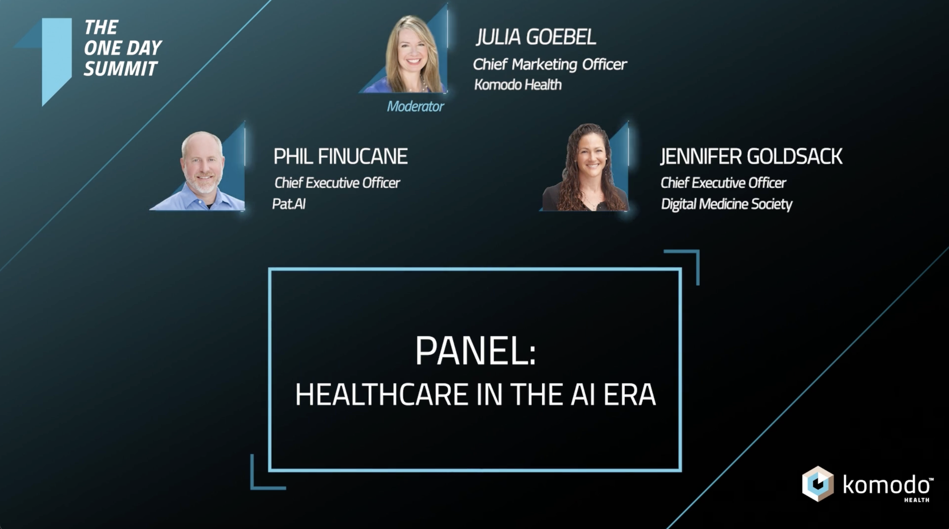 Panel: Healthcare in the Ai Era