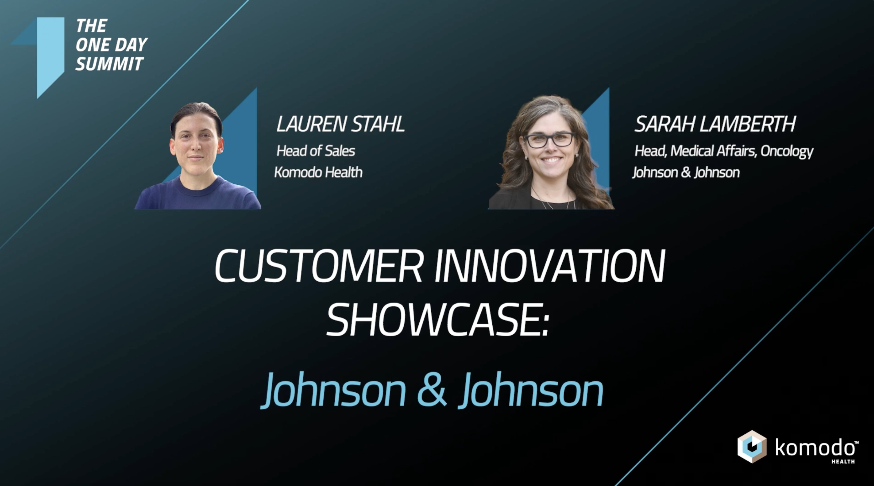 Customer Innovation Showcase: J&J
